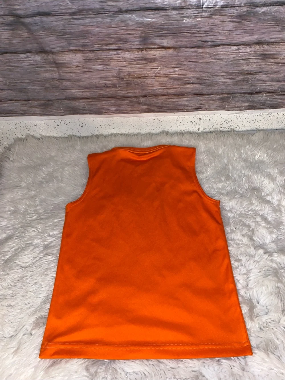 Nike Orange Sleeveless Kids' Athletic Tank